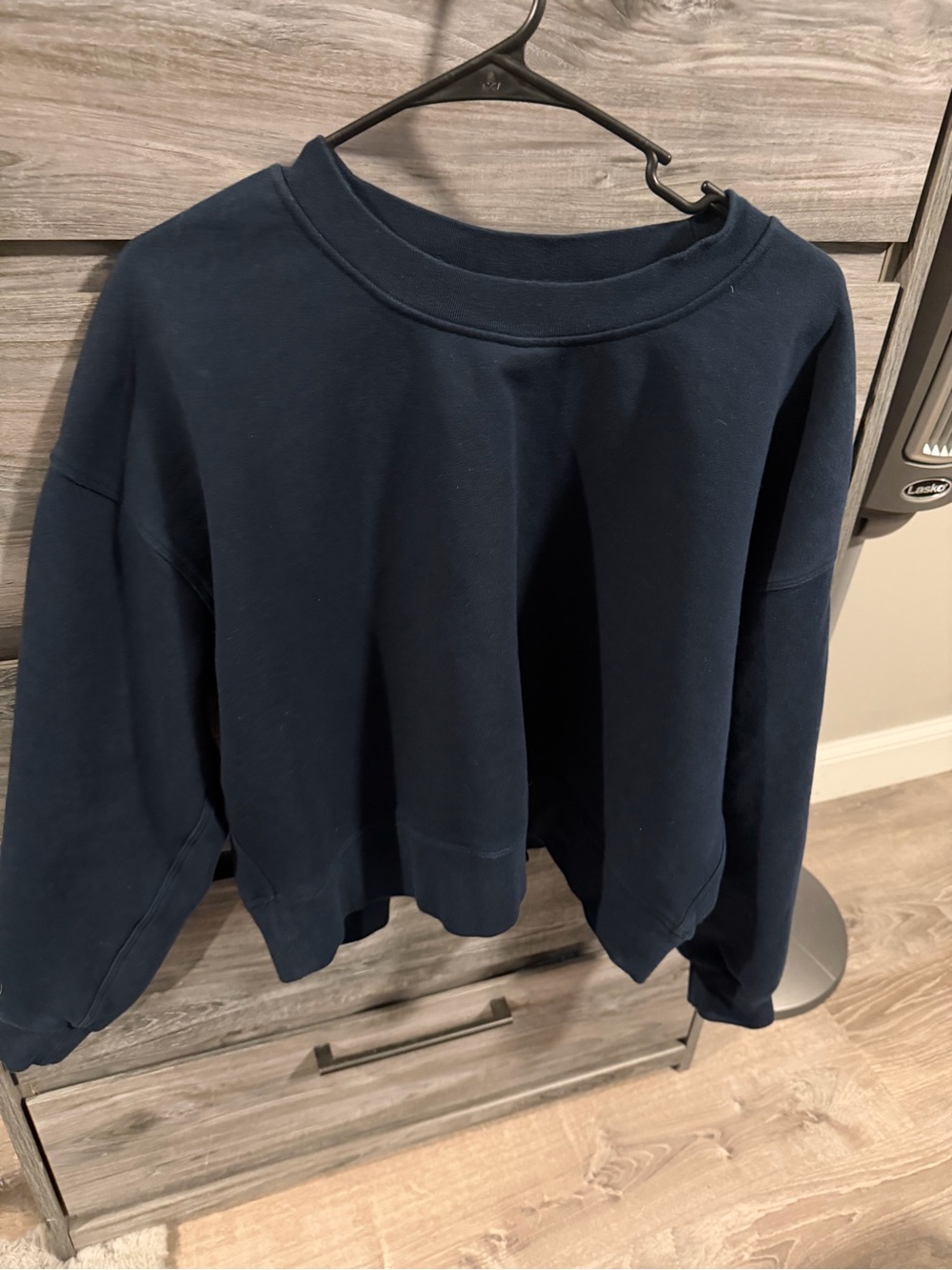lululemon athletica Oversized Cropped  Crew - True Navy